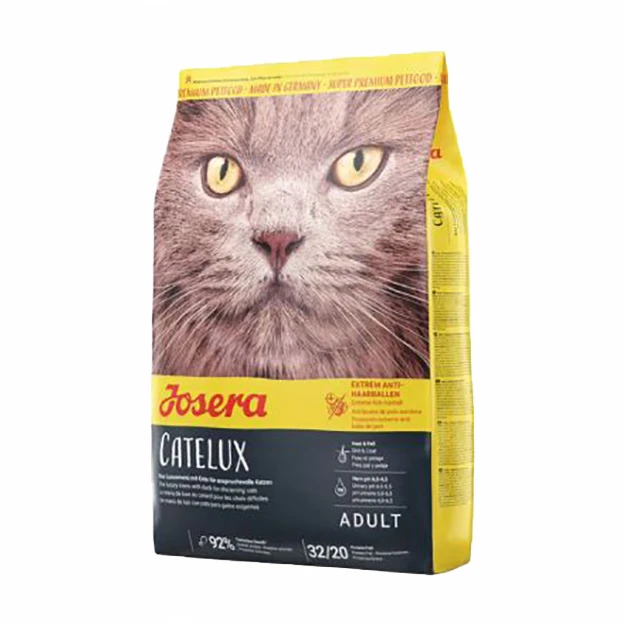 غذای خشک گربه جوسرا مدل کتلوکس (Catelux ) مناسب سلامت پوست و مو وزن ١ کیلو گرم زیپ کیپ