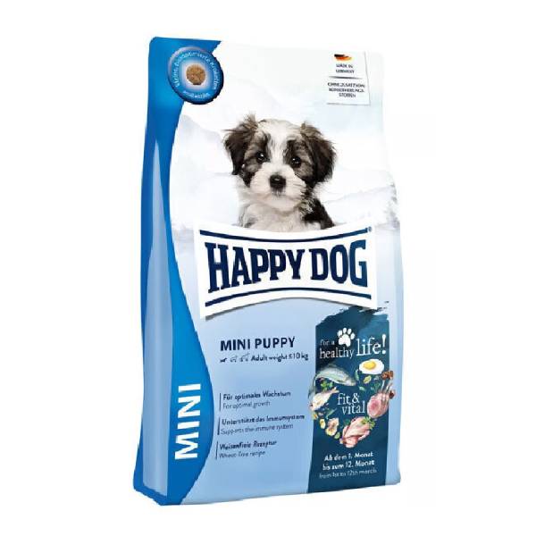 غذای خشک سگ هپی داگ مدل Mini Puppy وزن ۱ کیلوگرم زیپ کیپ