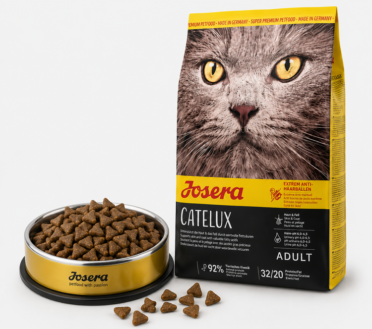 غذای خشک گربه جوسرا مدل کتلوکس (Catelux ) وزن 2 کیلوگرم